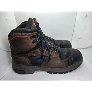 Wolverine Legend Durashock Carbonmax Boots Men's 13 Brown Leather Comp Toe 6"